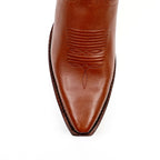 Boney Cowboy Boots - Cognac - Snip Toe (TS183) - Gomez Western Wear