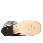 Crocodile Choco Boots (Youth) - Embossed Leather - Square Toe (E427) - Gomez Western Wear