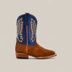 Diamond Suede Ocre - Square Toe - Kids Boots - Gomez Western Wear