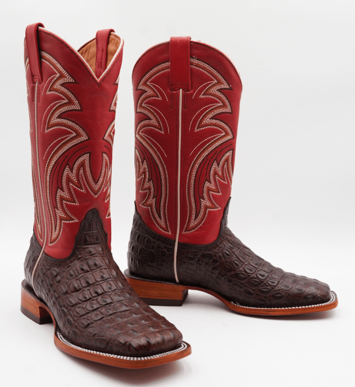 E957 Lagarto Back Pecan H-501 - Gomez Western Wear