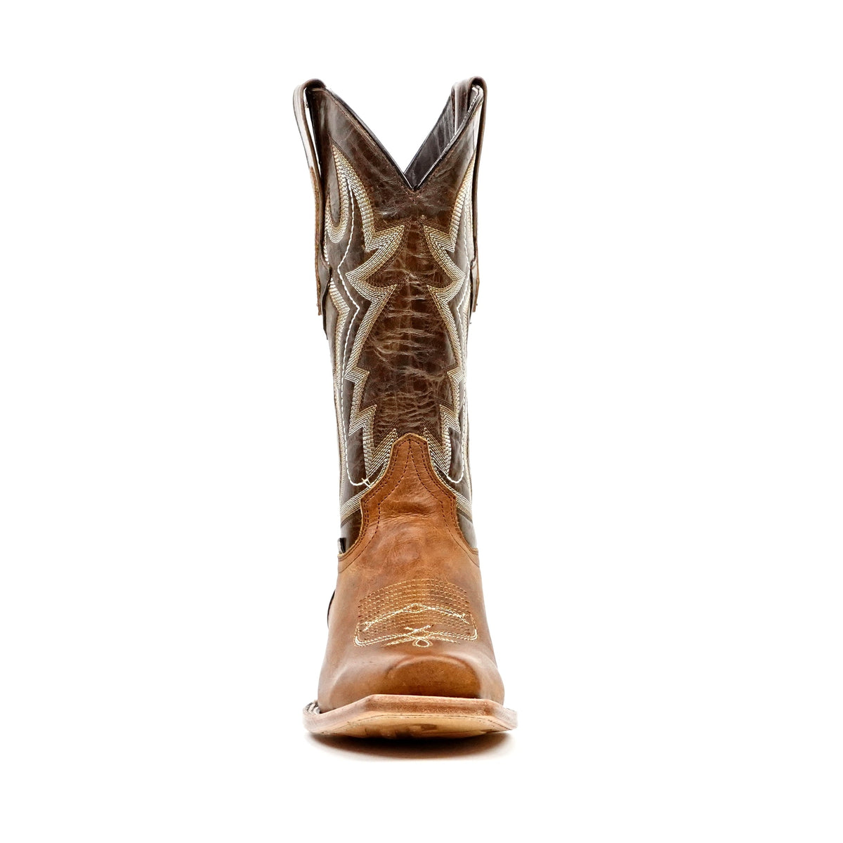Fresno Tan Cowboy Boots - Narrow Square Toe (E906) - Gomez Western Wear
