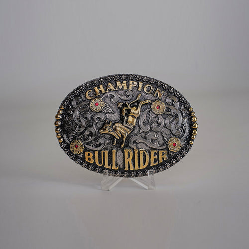 Bull Riding Champion Buckle