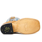 Kids Almond Roughout Boots - Square Toe (E3002) - Gomez Western Wear