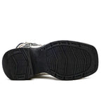Kids Cowhair Boots- Double Density Sole - Square Toe - Gomez Western Wear