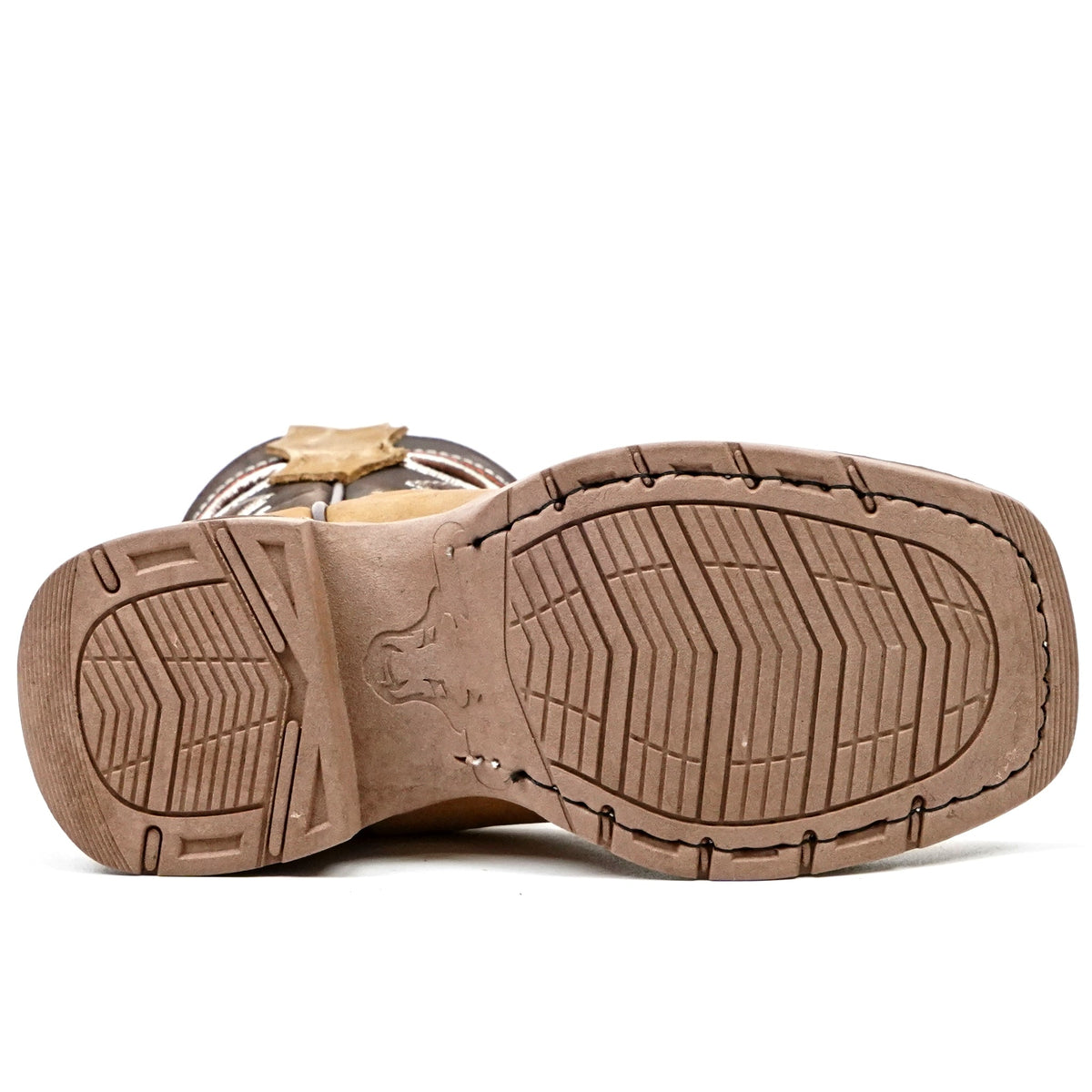 Kids Tan Roughout Boots - Double-Density Sole - Square Toe&nbsp; - Gomez Western Wear
