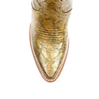 Linda Neo Gold Tall Shaft Boots - Snip Toe - Gomez Western Wear