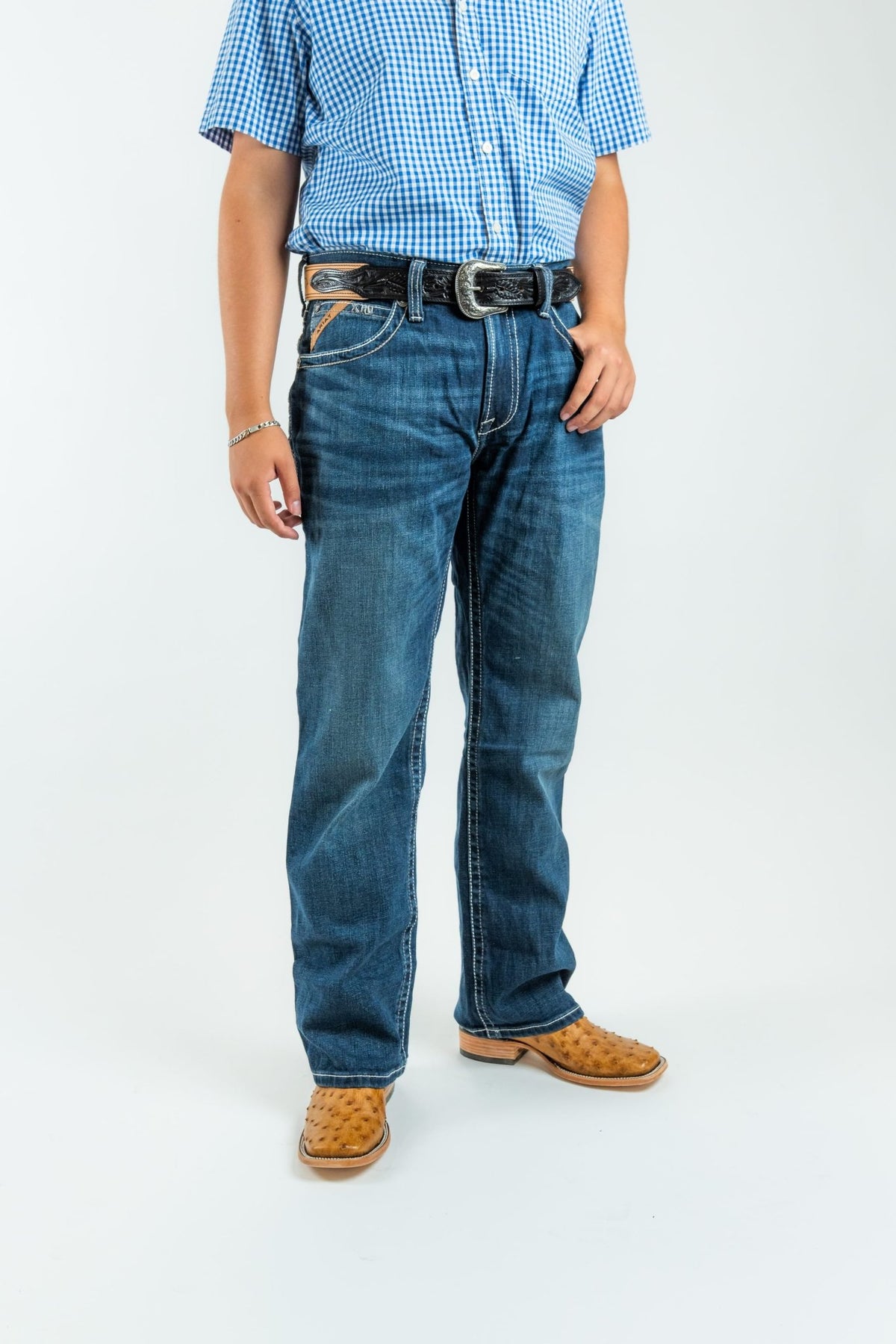 MNS M4 STR ADKINS BOOT JEAN TURNOUT 10021767 - Gomez Western Wear