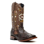 R003 Joven Alligator Cafe Rombos - Gomez Western Wear