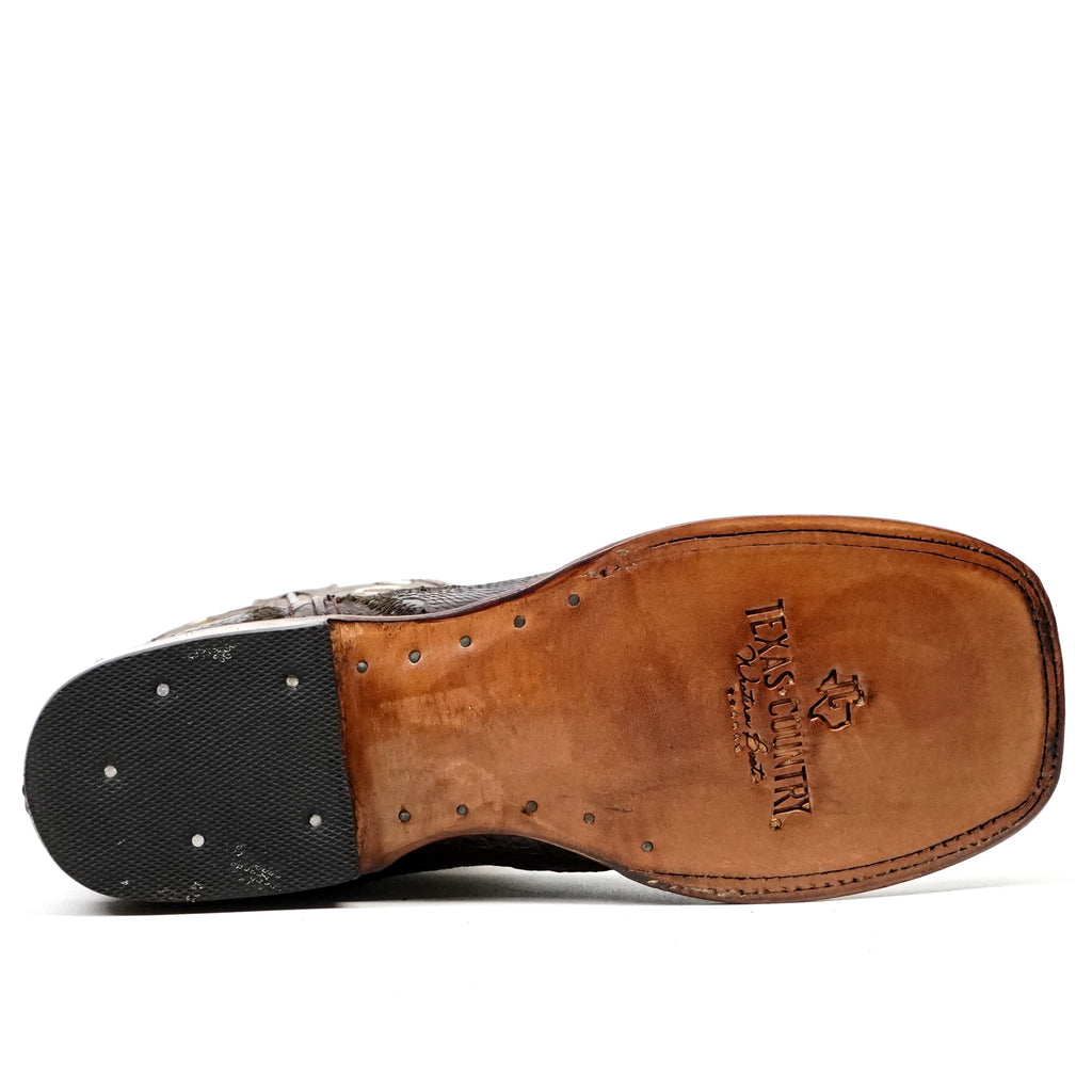R003 Joven Alligator Cafe Rombos - Gomez Western Wear