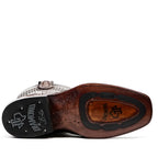 Ranger Caiman Hornback Boots - Tobacco - Cutter Toe - Gomez Western Wear