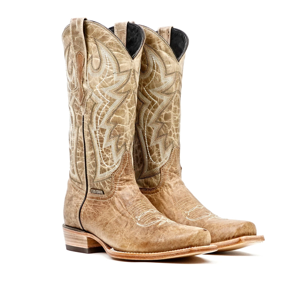 Sierra Fawn Cowboy Boots - Narrow Square Toe (E906) - Gomez Western Wear