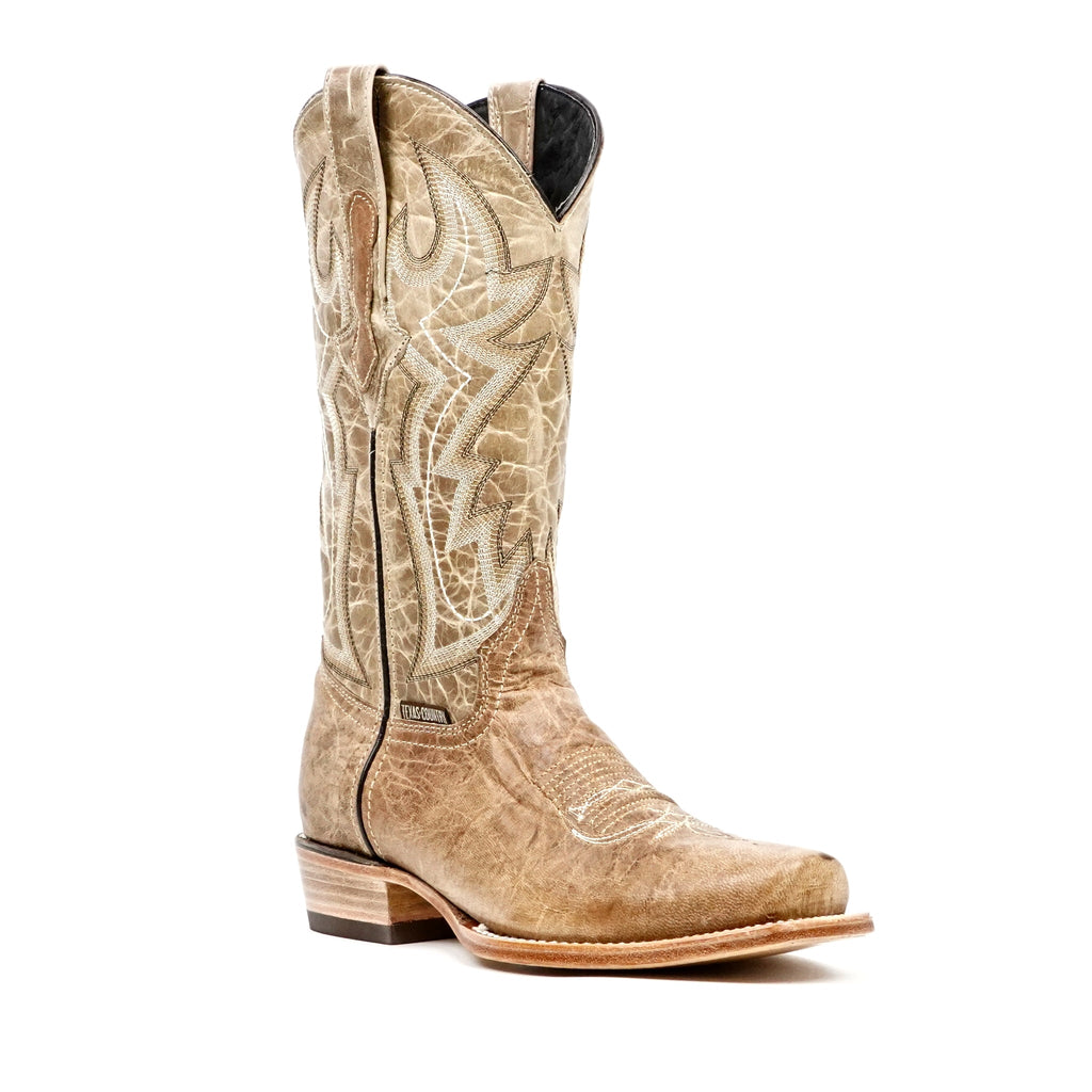 Sierra Fawn Cowboy Boots - Narrow Square Toe (E906) - Gomez Western Wear