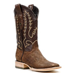 Tanner Python Boots - Tamarind - Square Toe (PN30) - Gomez Western Wear