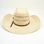 TC Hats - 100X Minnick Straw Cowboy Hat - Two-Tone Double Vented - Gomez Western Wear