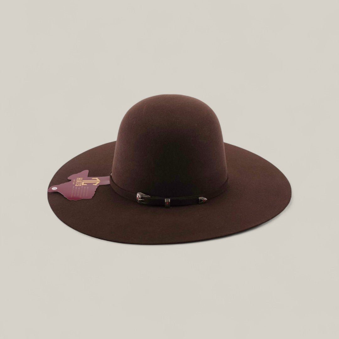 TC Hats - 4X Open Crown Hat - Brown - Gomez Western Wear