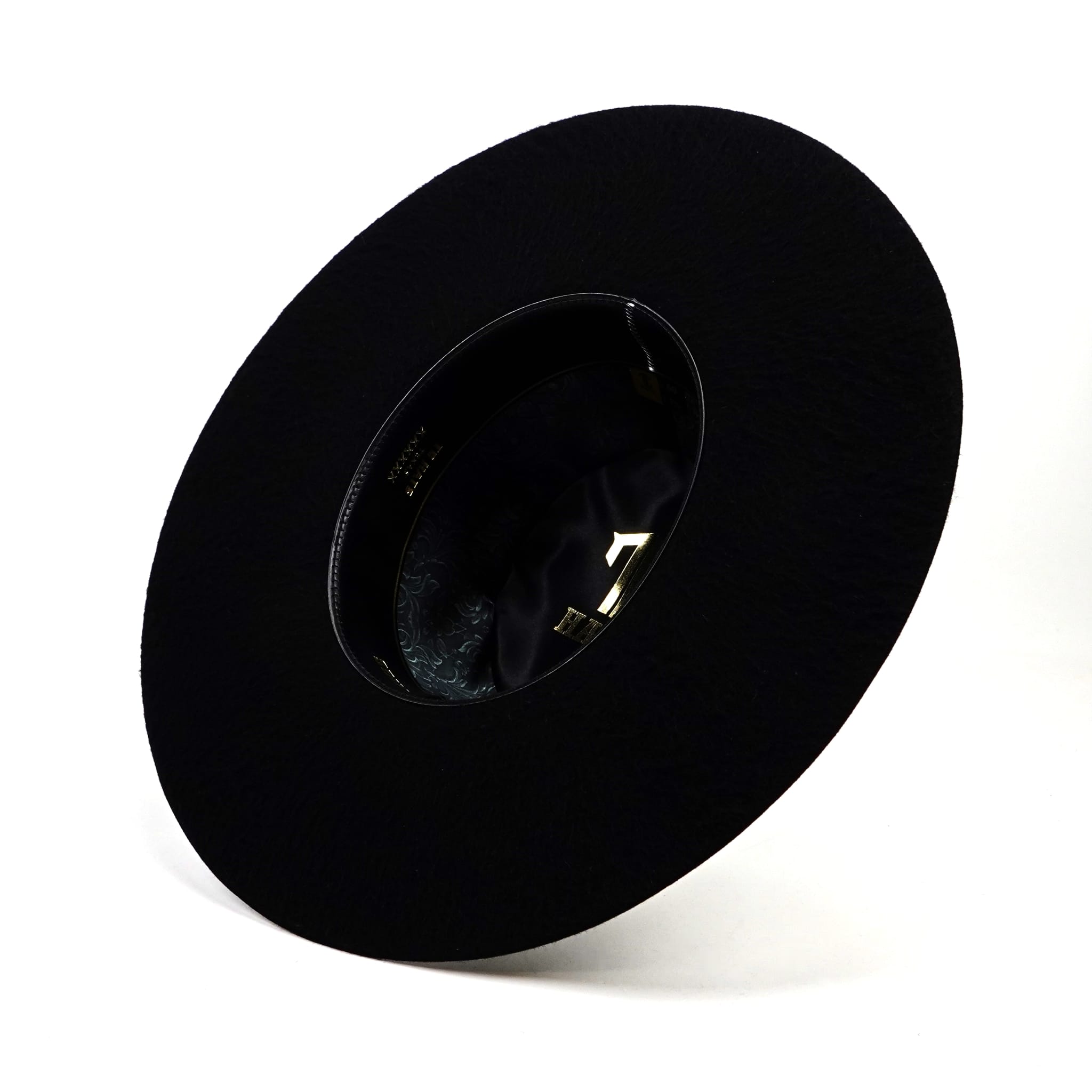 TC Hats Sombreros TC TC Hats - 6X Open Crown Grizzly Hat - Black