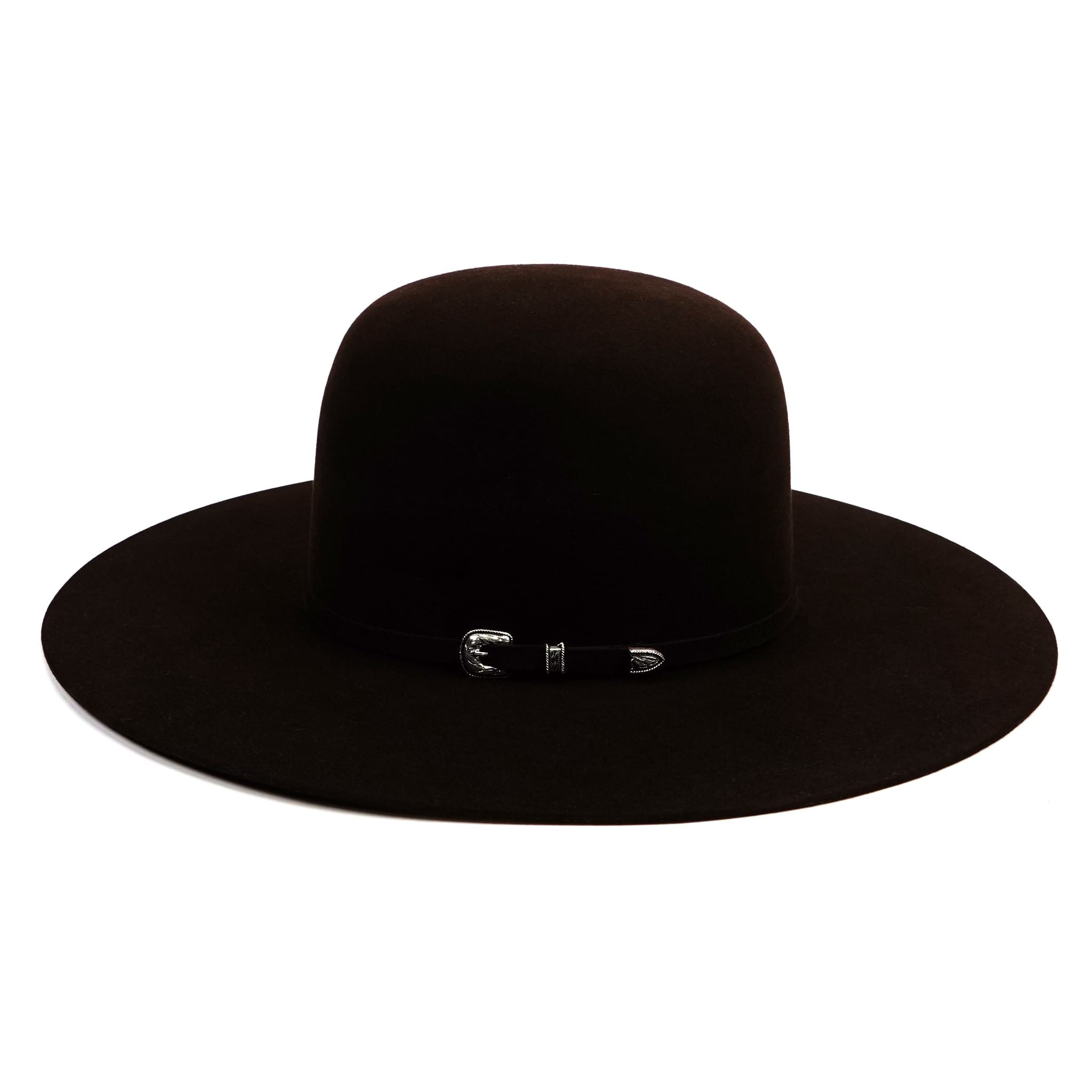 TC Hats Texanas TC 10X Felt TC HATS Open Crown Brown