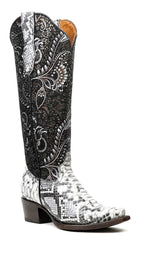 The Marcie - Embossed Natural - Gomez Western Wear
