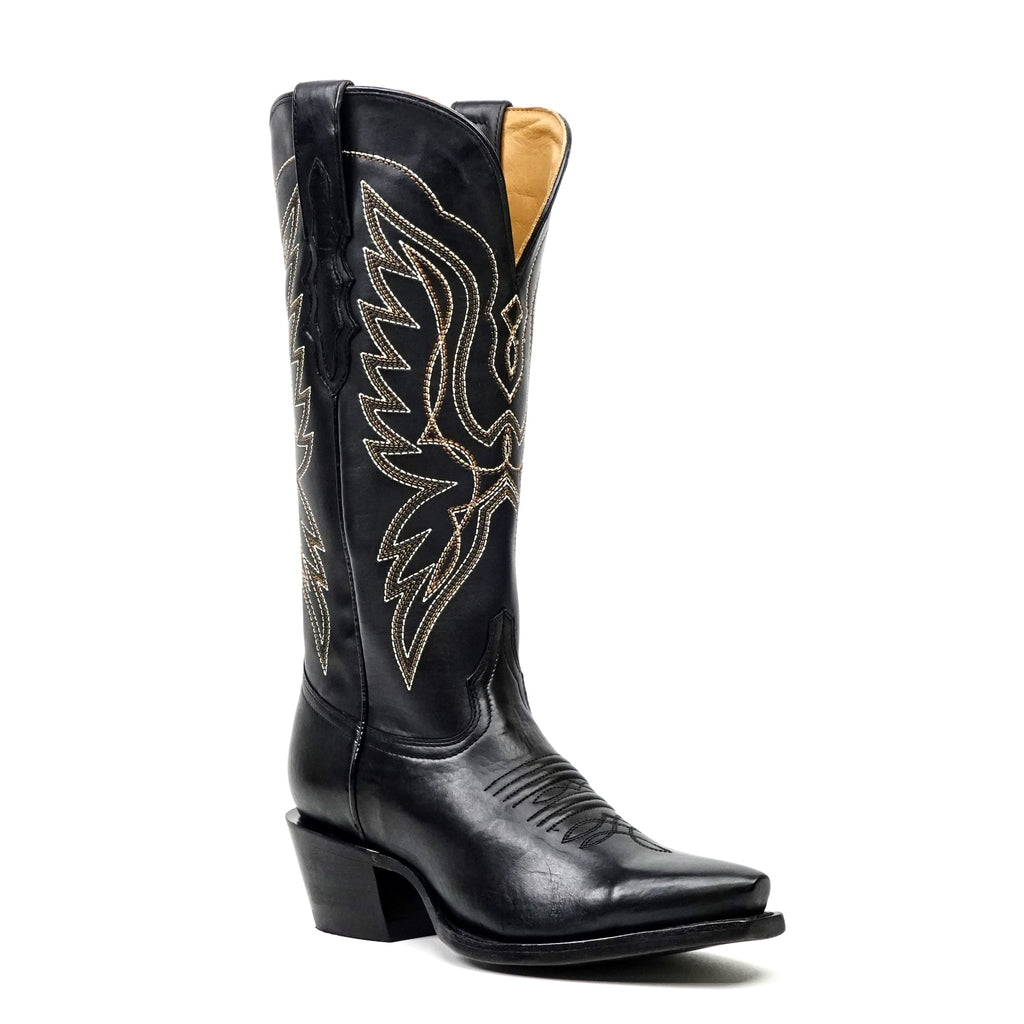 The Miranda - Smooth Black - Gomez Western Wear