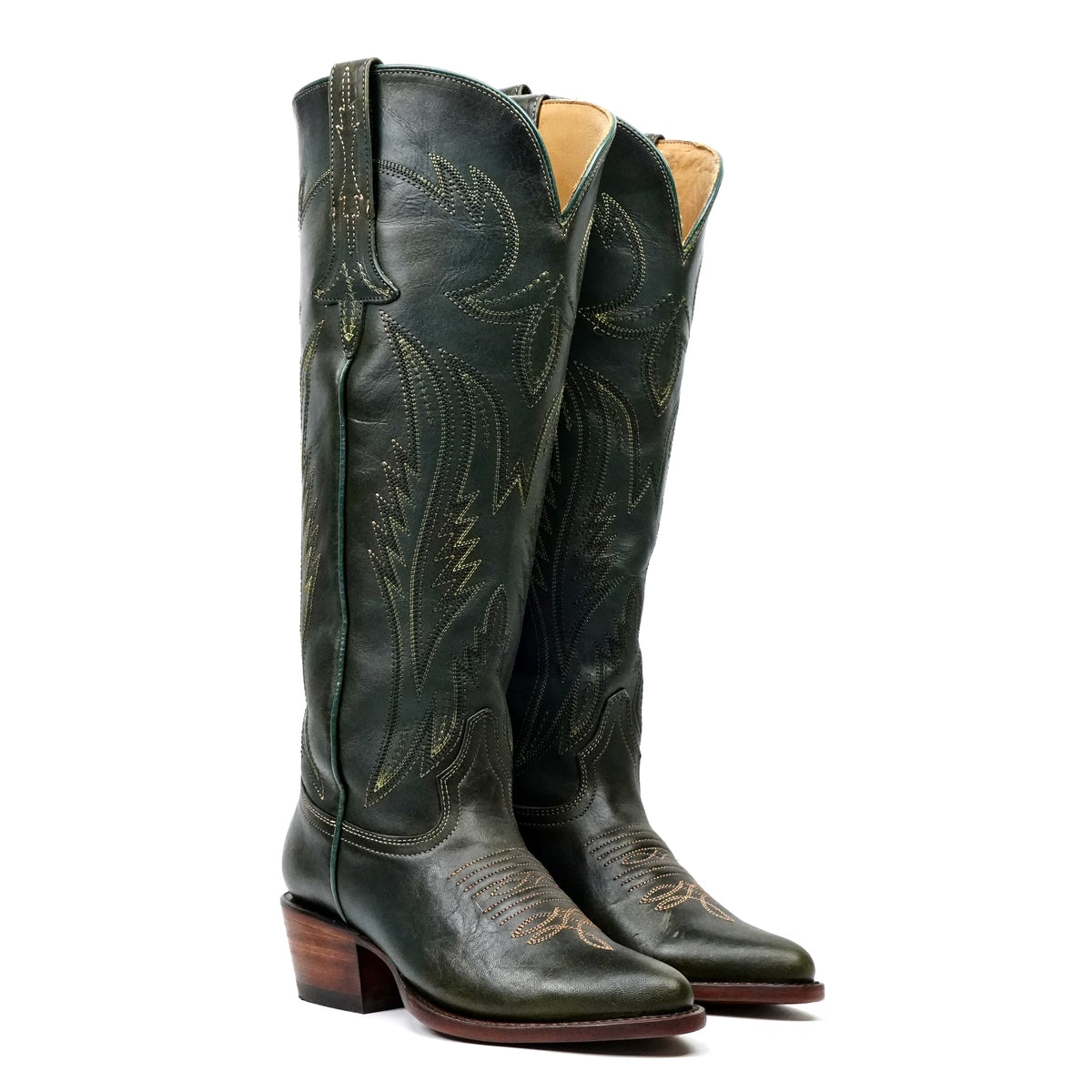 The Moet - Forest Green - Gomez Western Wear