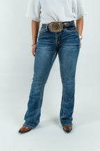 Women's Boot Cut Denim Jeans (W243-PB33) - Gomez Western Wear